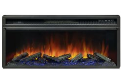 Каминокомплект Royal Flame Carlyle с очагом Vision 42 LOG LED орех с черным