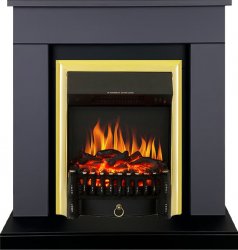 Каминокомплект Royal Flame Bergen c очагом Fobos FX Brass серый графит
