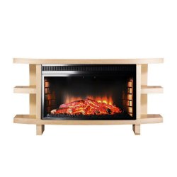 Каминокомплект Interflame Лонг с очагом Panoramic 33W LED FX бежевый